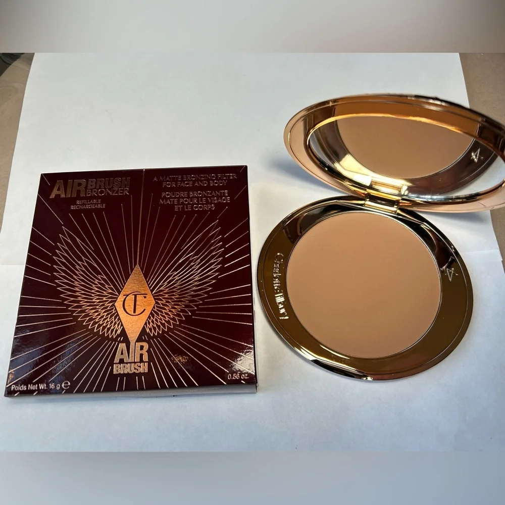 NWT🌷#2 - Charlotte Tilbury’s Refillable Airbrush Matte Bronzer